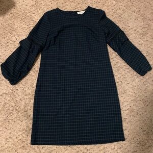 LOFT plaid dress